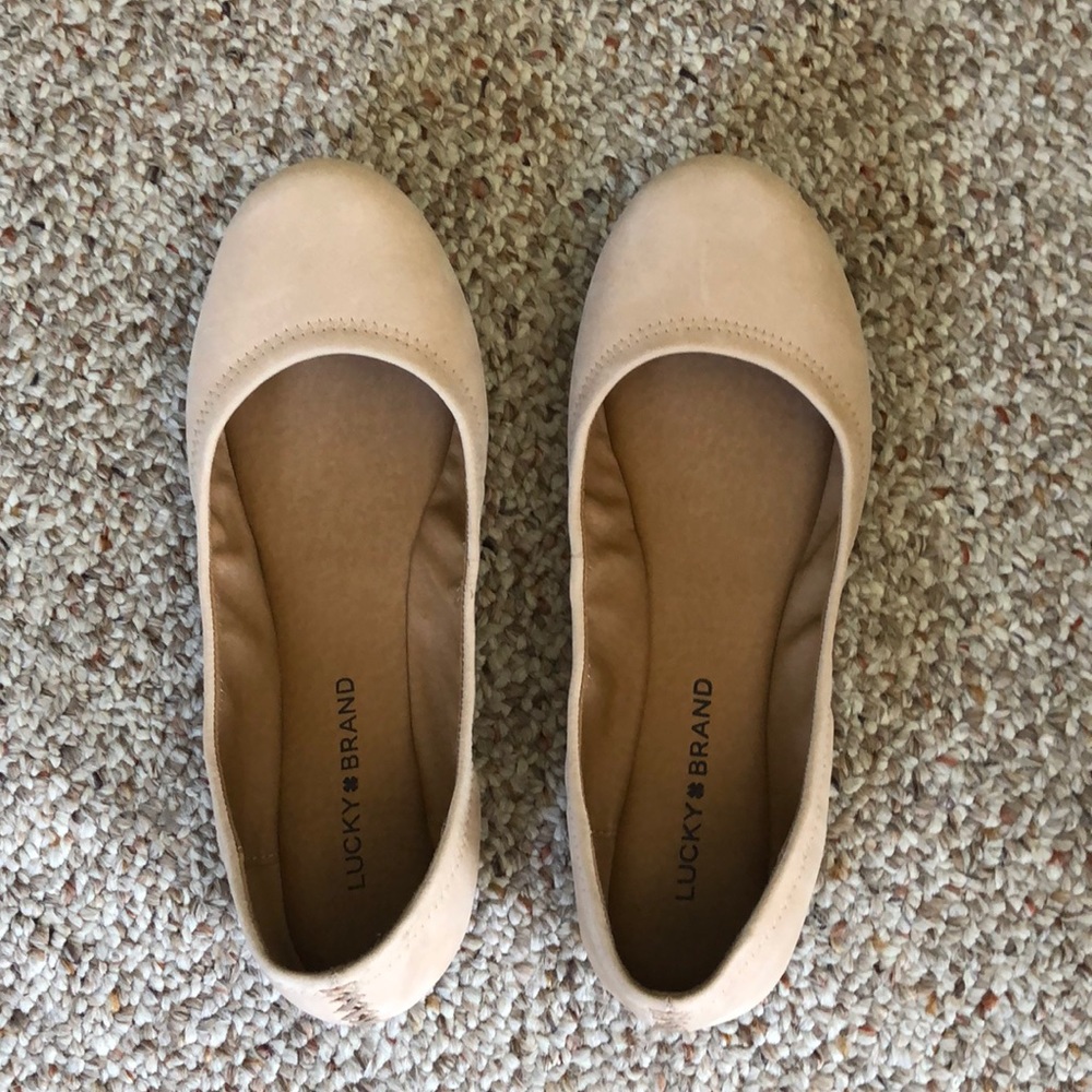 Lucky Brand leather flats 8.5 New